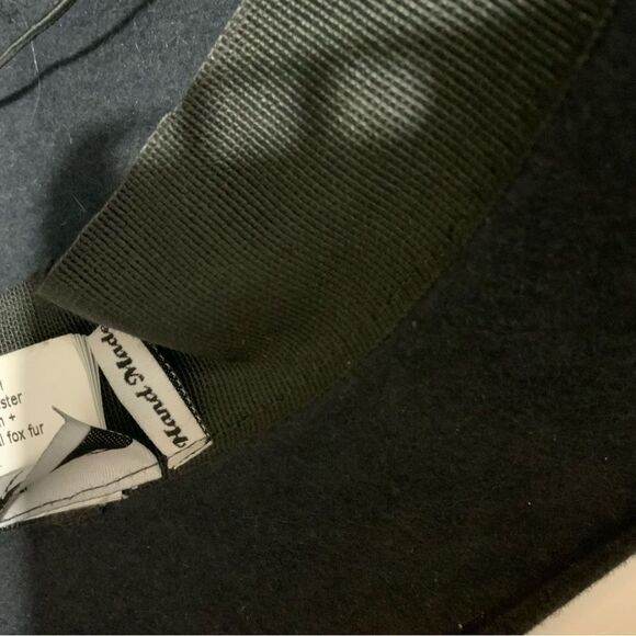 MARZI Firenze Women Black Dark gray Hat Handmade in Italy - Neiman Marcus main image 3